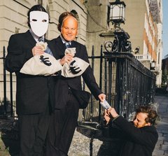 Masked businessman Noonan