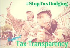Tax Transparency Magnifying Glass