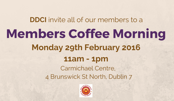 Members coffee morning