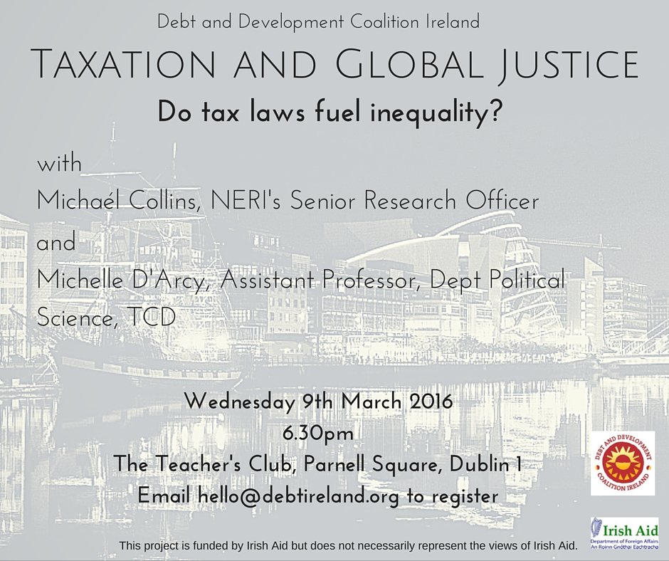 Taxation and global inequality